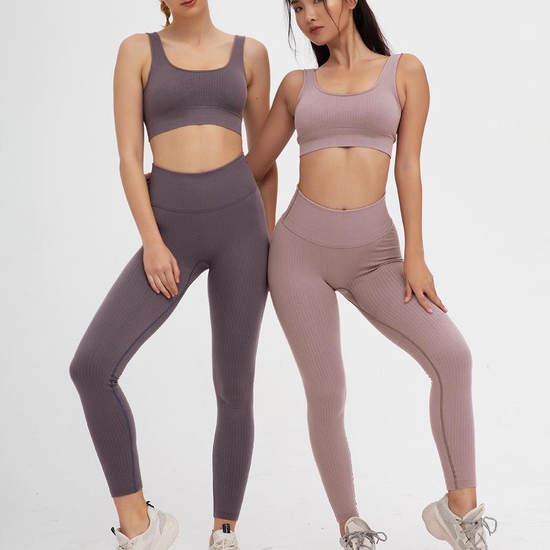 2 Pcs Suits Seamless Yoga Set Workout Sport Bra High Waist Leggings Yoga Outfits for Women Sportswear Fitness Clothes Gym Sets1, Black
2 Pcs Suits Seamless Yoga Set Workout Sport Bra High Waist Leggings Yoga Outfits for Women Sportswear Fitness Clothes Gym Sets1, Black