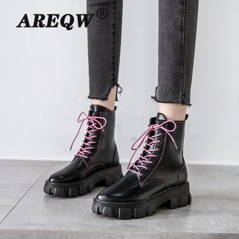 Boots Women Motorcycle Shoes Platforms Ankle Boots Female Lace Up Platforms Leather Shoes Woman High Heels Cross-tied1, Black
Boots Women Motorcycle Shoes Platforms Ankle Boots Female Lace Up Platforms Leather Shoes Woman High Heels Cross-tied1, Black