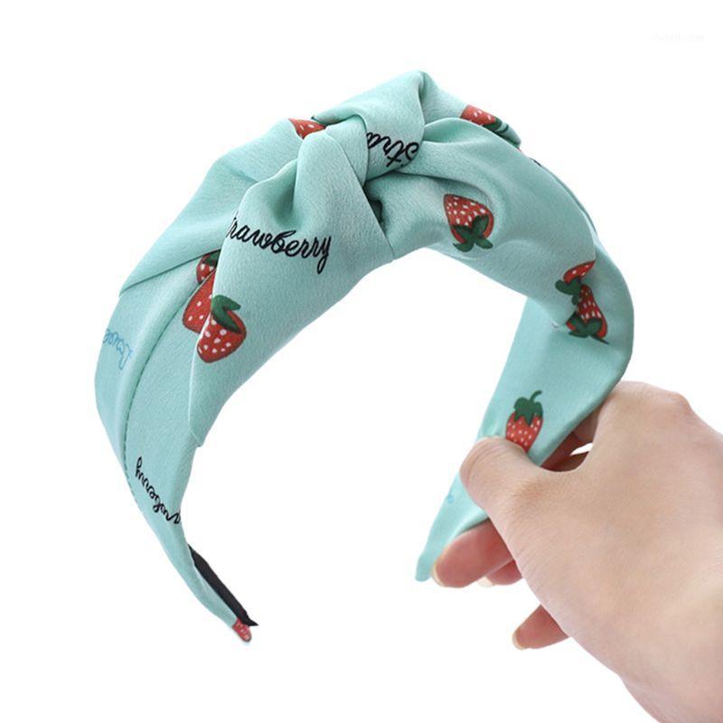 Sweet Strawberry Print Hair Hoop Women Bright Candy Color Twist Knot Headband 63HC1, Green
Sweet Strawberry Print Hair Hoop Women Bright Candy Color Twist Knot Headband 63HC1, Green