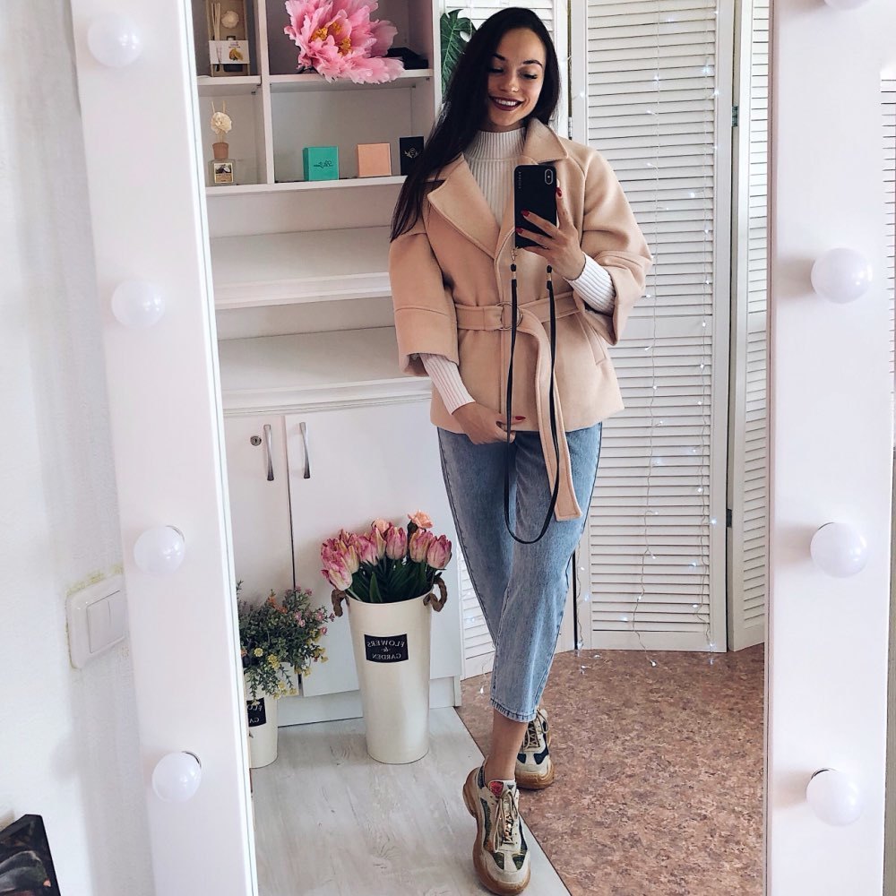 Faux Cashmere Wool Blends Female Coats Windbreakers Jackets Autumn COAT Women Parka Long Cape Manteau Cloak 201017