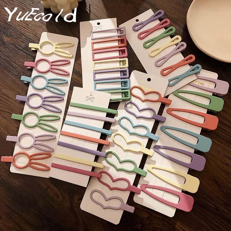 Hair Clips & Barrettes 7Pcs/Set Cute Sweet Candy Color Bobby Pin Metal Hairpins Headdress Children Women Girls Accessories
Hair Clips & Barrettes 7Pcs/Set Cute Sweet Candy Color Bobby Pin Metal Hairpins Headdress Children Women Girls Accessories