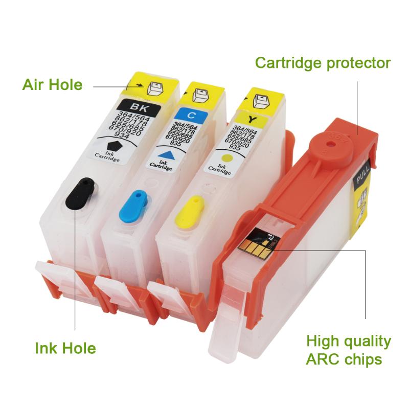 4 Color For 655 Ink Cartridge For 655 Refillable cartridge With arc Chip 5525 6525 3525 4615 4525 6625 Printer
4 Color For 655 Ink Cartridge For 655 Refillable cartridge With arc Chip 5525 6525 3525 4615 4525 6625 Printer