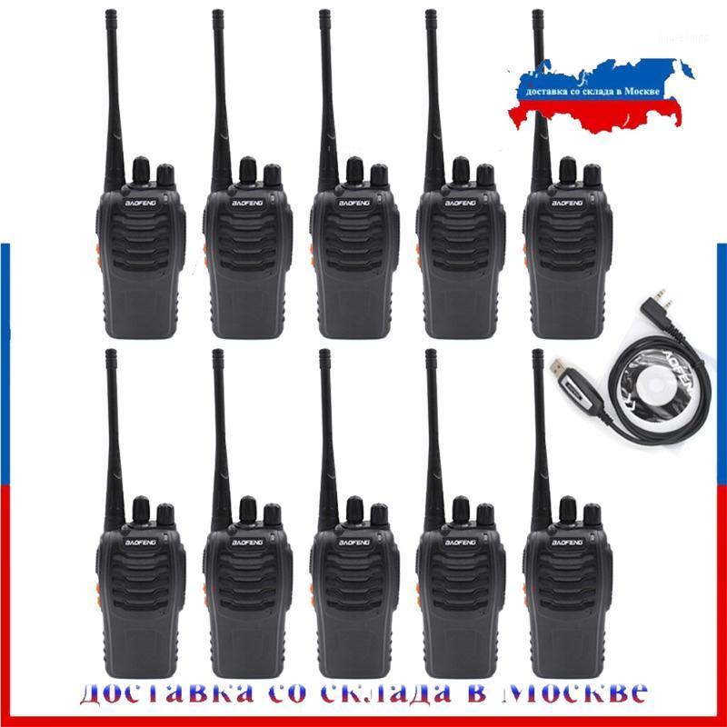 10pcs Baofeng BF-888S walkie talkie 5W 5KM UHF 400-470MHZ 16 Channels Handheld Portable Ham Radio Two Way Radio + 1 USB Cable1
10pcs Baofeng BF-888S walkie talkie 5W 5KM UHF 400-470MHZ 16 Channels Handheld Portable Ham Radio Two Way Radio + 1 USB Cable1