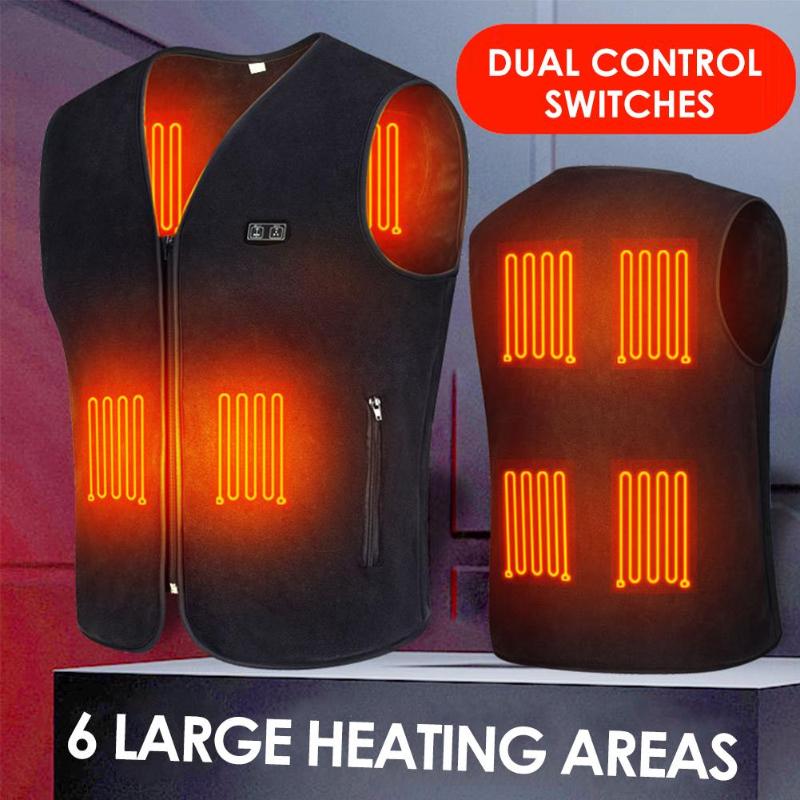Winter Electric Heating Vest USB Heating Vest Outdoor Cotton Jacket Men's Autumn And Winter Warm Jacket Electric
Winter Electric Heating Vest USB Heating Vest Outdoor Cotton Jacket Men's Autumn And Winter Warm Jacket Electric