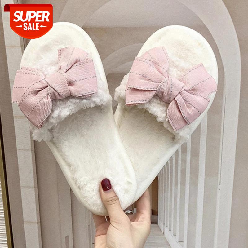 Spring House Women Fur Slippers Fashion Bow Band Warm Plush Ladies Plush Shoes Cozy Open Toe Indoor Fuzzy Slides For Girls #Dq3N, Blue
Spring House Women Fur Slippers Fashion Bow Band Warm Plush Ladies Plush Shoes Cozy Open Toe Indoor Fuzzy Slides For Girls #Dq3N, Blue