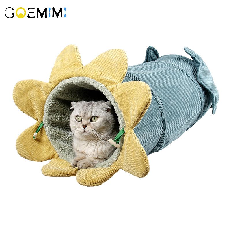 Warm Cat Foldable Tunnel Keep Warm Cat Tent Drill Barrel Pet Toys Autumn Winter House Toy for Cats
Warm Cat Foldable Tunnel Keep Warm Cat Tent Drill Barrel Pet Toys Autumn Winter House Toy for Cats