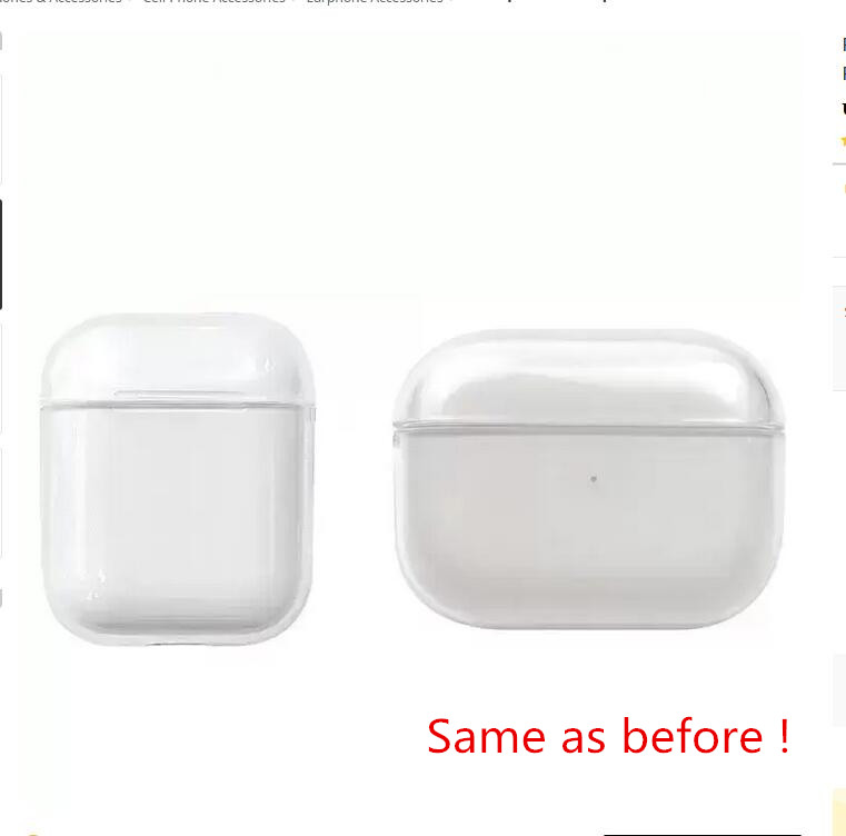 For Airpods Pro Headphone Accessories Protective Cover Apple Airpods 3 Bluetooth Earphones Transparent PC Hard Shell Clear Protecter
For Airpods Pro Headphone Accessories Protective Cover Apple Airpods 3 Bluetooth Earphones Transparent PC Hard Shell Clear Protecter
