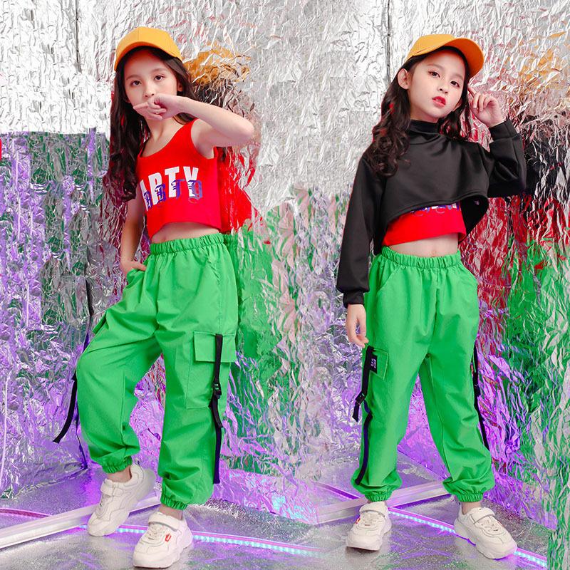 Children Hip Hop Clothing Sweatshirt Top Crop Running Casual Pants for Girl Kid Jazz Dance Costume Wear Ballroom Dancing Clothes, Red vest
Children Hip Hop Clothing Sweatshirt Top Crop Running Casual Pants for Girl Kid Jazz Dance Costume Wear Ballroom Dancing Clothes, Red vest