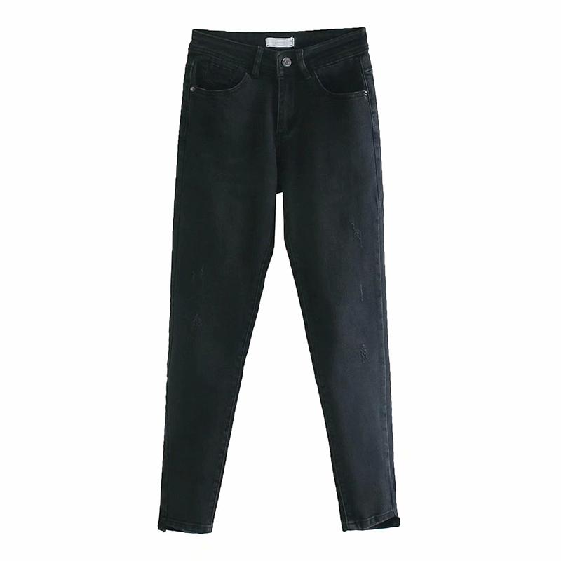AGong Slim Pencil Jeans Women Fashion Black Pockets Denim Pants Women Elegant Skinny Ankle Length Jeans Female Ladies
AGong Slim Pencil Jeans Women Fashion Black Pockets Denim Pants Women Elegant Skinny Ankle Length Jeans Female Ladies