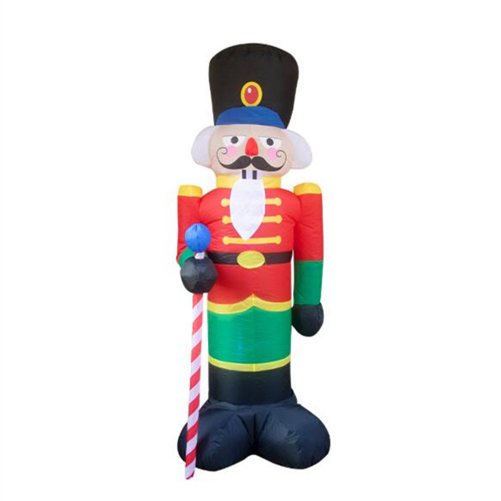 Giant Iatable Santa Claus Outdoors Decorations for Home Yard Garden Decoration Merry Christmas Welcome Arches 201028