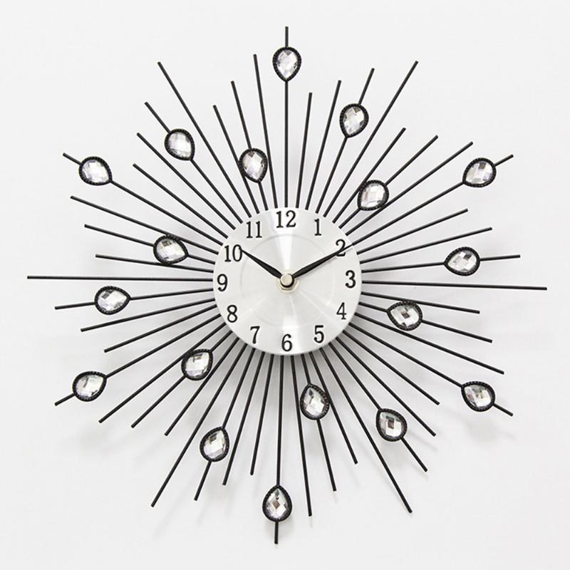 Home Decorative Iron Wire Bedroom Round Pointer Low Noise Battery Powered Hanging Practical Wall Clock Drop Resistant Accurate
Home Decorative Iron Wire Bedroom Round Pointer Low Noise Battery Powered Hanging Practical Wall Clock Drop Resistant Accurate
