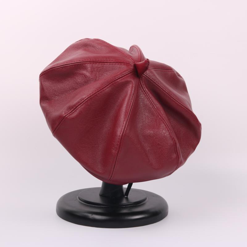 New Winter Beret Cap Fashion Women Casual PU Leather Beret Hat For Women Autumn Retro Beanie Caps1, White
New Winter Beret Cap Fashion Women Casual PU Leather Beret Hat For Women Autumn Retro Beanie Caps1, White