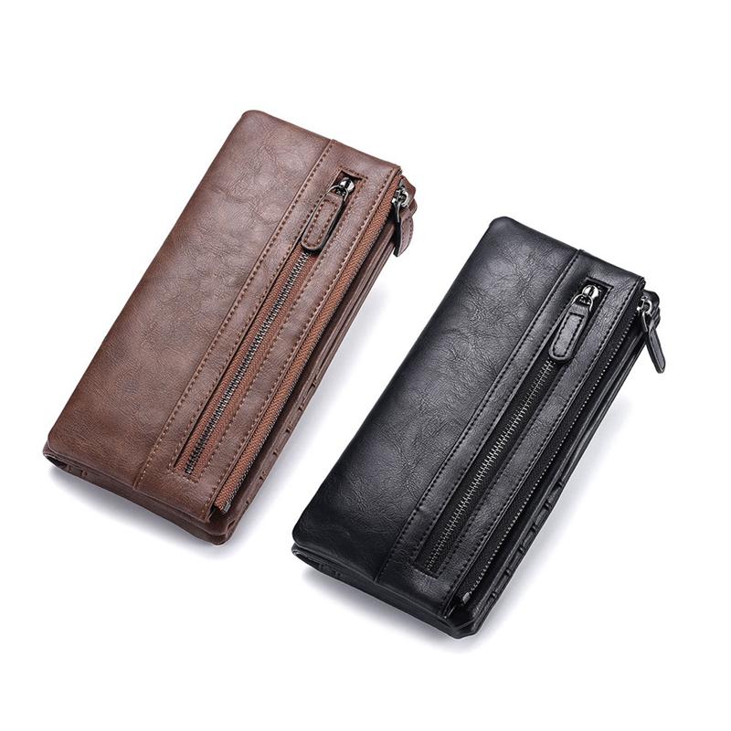 DEABOLAR Men's Long Style Wallet High-Grade PU Leather Wallet Detachable Coin Phone Purse, Black
DEABOLAR Men's Long Style Wallet High-Grade PU Leather Wallet Detachable Coin Phone Purse, Black