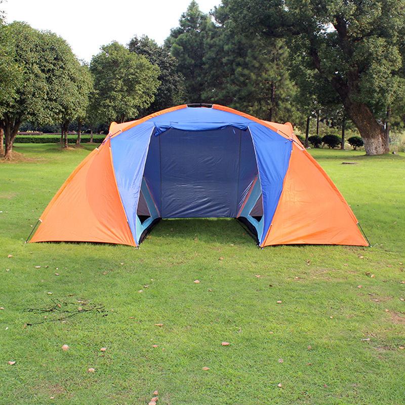 Two-bedroom and one-living tent outdoor tent camping 3-4 people mountaineering beach
Two-bedroom and one-living tent outdoor tent camping 3-4 people mountaineering beach