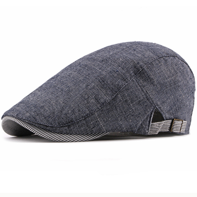 Cotton Linen Newsboy Cap Spring Summer Driver Ivy Gatsby Flat Cap Men Women Adjustable Beret Cap Artist Painter Beret Hat LJ201118, Blue;gray
Cotton Linen Newsboy Cap Spring Summer Driver Ivy Gatsby Flat Cap Men Women Adjustable Beret Cap Artist Painter Beret Hat LJ201118, Blue;gray