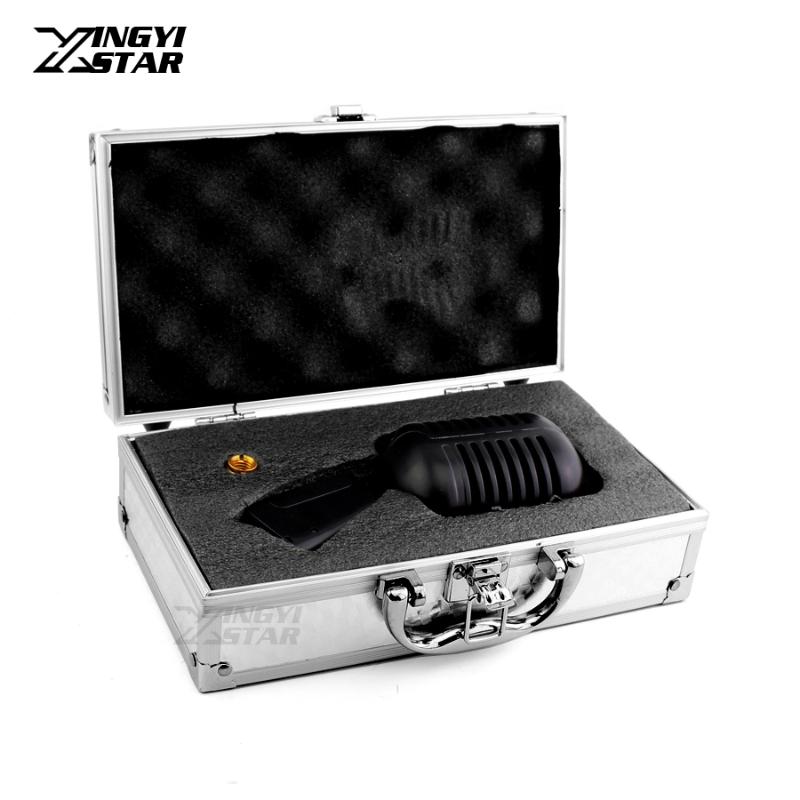 Deluxe Metal Vocal Dynamic Mic Classic Vintage Microphone For Computer Studio PC DJ Mixer Audio Professional Karaoke Microphones
Deluxe Metal Vocal Dynamic Mic Classic Vintage Microphone For Computer Studio PC DJ Mixer Audio Professional Karaoke Microphones