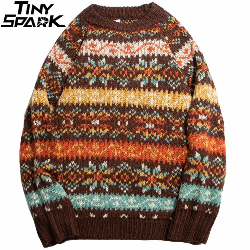 Hip Hop Retro Vintage Knitted Sweater Streetwear Harajuku Snowflake Striped Sweater 2020 Mens Winter Fashion Cotton Pullover, A9366004 green
Hip Hop Retro Vintage Knitted Sweater Streetwear Harajuku Snowflake Striped Sweater 2020 Mens Winter Fashion Cotton Pullover, A9366004 green