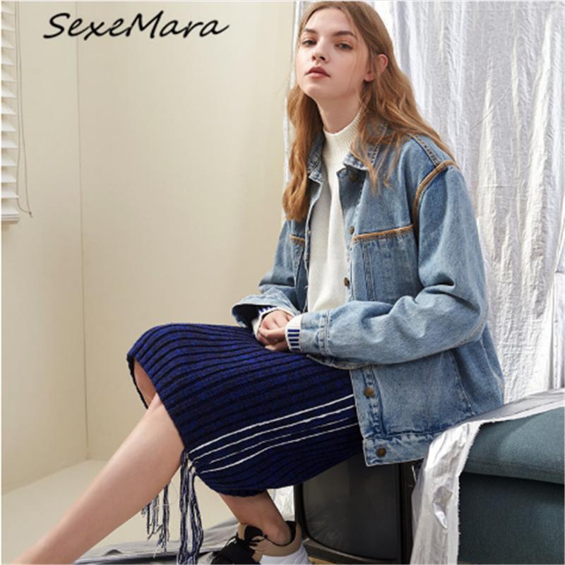 Loose Regual Fashion Denim Jacket Plus Size 2020 Vintage Blue Spring Patchwork Denim Jacket Women, As pic
Loose Regual Fashion Denim Jacket Plus Size 2020 Vintage Blue Spring Patchwork Denim Jacket Women, As pic