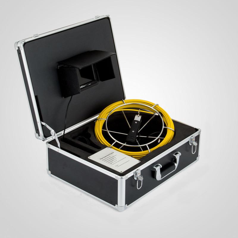Pipeline Sewer Camera System With 12 Adjustable LED 7Inch 12V4500MA Lithium Battery Waterproof Industrial Camera 20M 23MM
Pipeline Sewer Camera System With 12 Adjustable LED 7Inch 12V4500MA Lithium Battery Waterproof Industrial Camera 20M 23MM