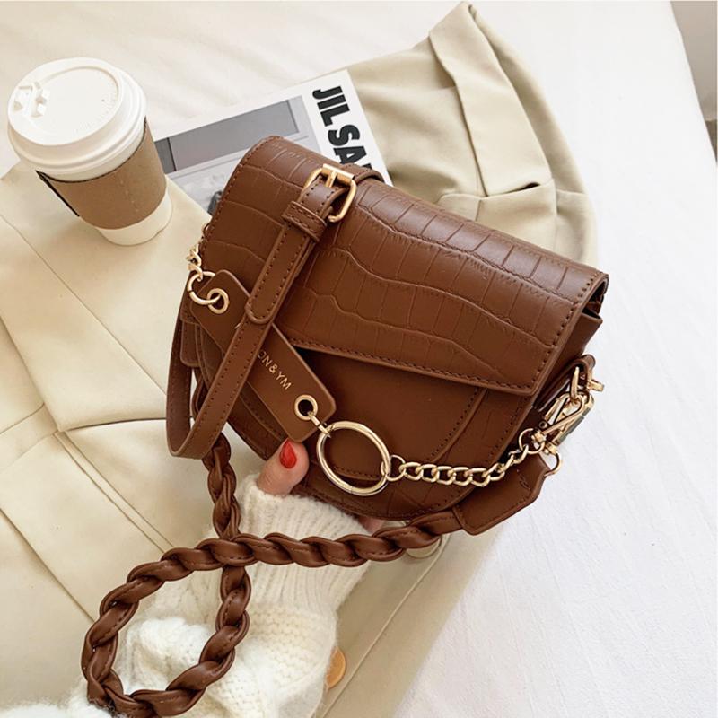 Chain Crossbody Bags For Women 2021 Crocodile Semicircle Saddle Bags Leather Handbags Designer Ladies Shoulder Bag, Beige
Chain Crossbody Bags For Women 2021 Crocodile Semicircle Saddle Bags Leather Handbags Designer Ladies Shoulder Bag, Beige