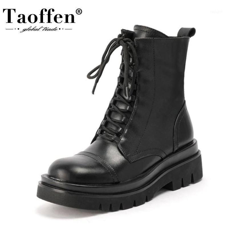 Taoffen Women Ankle Boots Real Leather Rivets Thick Bottom Women Winter Autumn Shoes Fashion Cool Short Boots Size 34-421, Black
Taoffen Women Ankle Boots Real Leather Rivets Thick Bottom Women Winter Autumn Shoes Fashion Cool Short Boots Size 34-421, Black