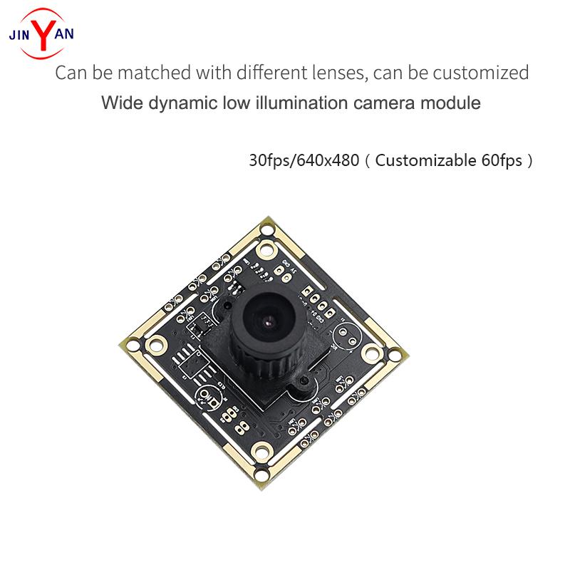 0.3MP pixel wide dynamic low illumination USB2.0 camera module Suitable for backlighting
0.3MP pixel wide dynamic low illumination USB2.0 camera module Suitable for backlighting
