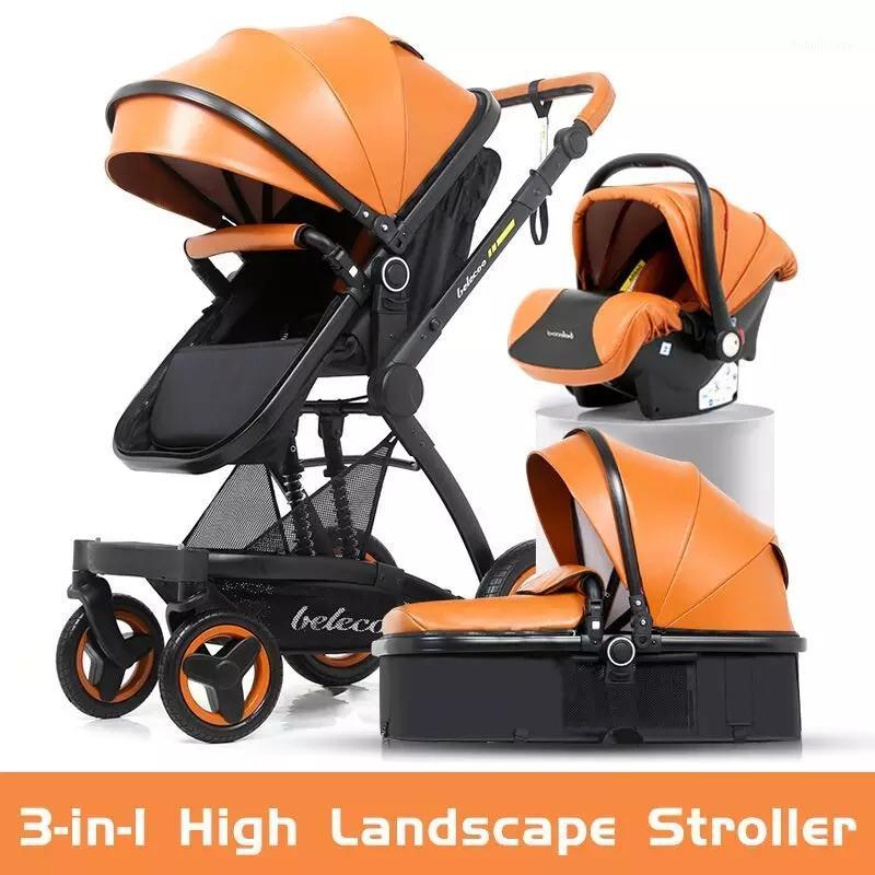 High Landscape PU leather Baby Stroller 3 in 1 Full-size Baby Travel System Pram Newborn Pushchair Free Shipping1
High Landscape PU leather Baby Stroller 3 in 1 Full-size Baby Travel System Pram Newborn Pushchair Free Shipping1