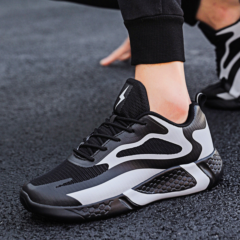 Top quality Men's tide sports casual air cushion light running shoes adults trend to fashion, 124;black-124;
Top quality Men's tide sports casual air cushion light running shoes adults trend to fashion, 124;black-124;