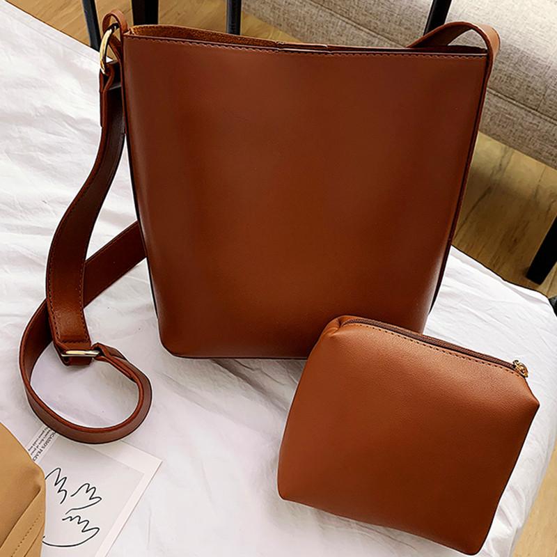 2021 New Ladies Shoulder Bag Set Different Size Bags High Quality Leather Messenger Bag Portable Female Satchel Bags Thread Sac, Black
2021 New Ladies Shoulder Bag Set Different Size Bags High Quality Leather Messenger Bag Portable Female Satchel Bags Thread Sac, Black