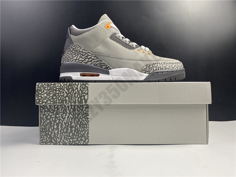 2020 Jumpman 3 3s Cool Grey cement Silver grey orange Man Basketball Shoes OG expected to return Real Leather Sneakers With Box CT8532-012, Red
2020 Jumpman 3 3s Cool Grey cement Silver grey orange Man Basketball Shoes OG expected to return Real Leather Sneakers With Box CT8532-012, Red