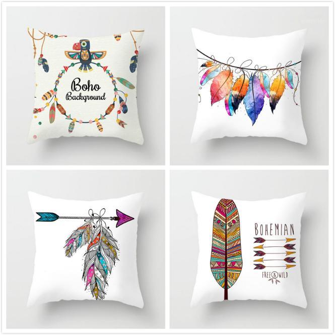 TTLIFE Colorful Floral Printed Throw Pillow Cover Feather Dream Catcher Cushion Cover Car Chair Home Decor Pillow Case 20191, Pc02541 
TTLIFE Colorful Floral Printed Throw Pillow Cover Feather Dream Catcher Cushion Cover Car Chair Home Decor Pillow Case 20191, Pc02541