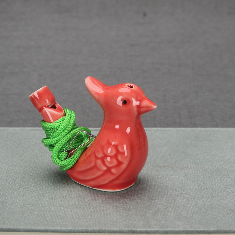 Bird Shape Whistle Waterbirds whistles Children Gifts Ceramic Water Ocarina Noise Maker