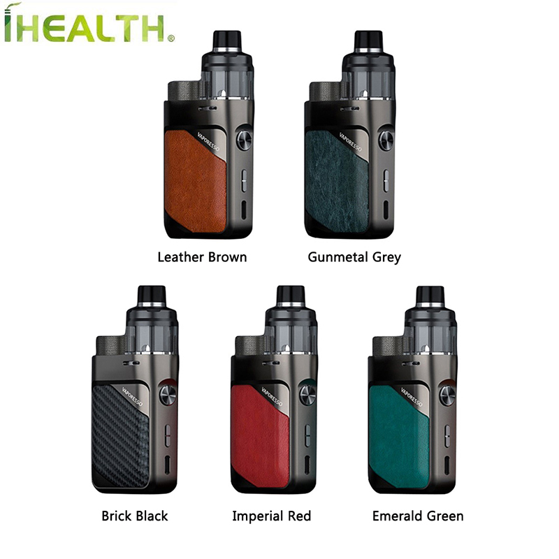 Vaporesso Swag PX80 Kit powered by single 18650 battery compatible with 4ml Swag Pod>X Coils0.96inch embedded IML screen
Vaporesso Swag PX80 Kit powered by single 18650 battery compatible with 4ml Swag Pod>X Coils0.96inch embedded IML screen