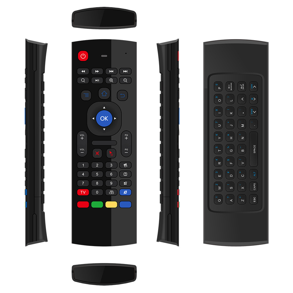MX3 Air Mouse X8 Universal Smart Remote Control 2.4G RF Wireless Keyboard for Android tv box H96 Max X96 mini