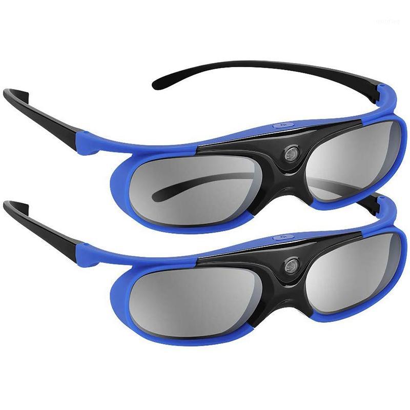 2Pcs Active Shutter Eyewear DLP-Link 3D Glasses USB Rechargeable for DLP LINK Projectors Compatible with W1070 W700 Project1
2Pcs Active Shutter Eyewear DLP-Link 3D Glasses USB Rechargeable for DLP LINK Projectors Compatible with W1070 W700 Project1