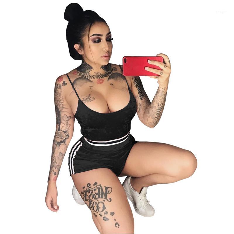 2020 Summer Women Suit Two Piece Set Sleeveless Strapless Vest Sexy Casual Sporting Suit Set Solid Shorts Pants Tracksuit 3XL1, Black
2020 Summer Women Suit Two Piece Set Sleeveless Strapless Vest Sexy Casual Sporting Suit Set Solid Shorts Pants Tracksuit 3XL1, Black