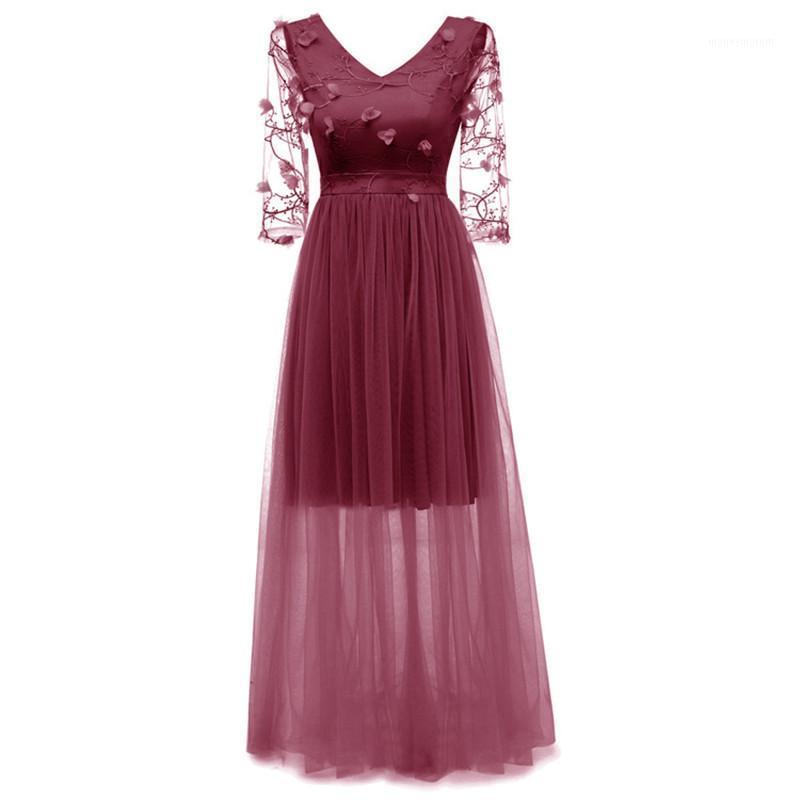 Women Dress Elegant V Neck Lace Embroidery Mesh Party Dresses Floor-Length A-Line High Waist Patchwork Formal Dress1, Apricot
Women Dress Elegant V Neck Lace Embroidery Mesh Party Dresses Floor-Length A-Line High Waist Patchwork Formal Dress1, Apricot