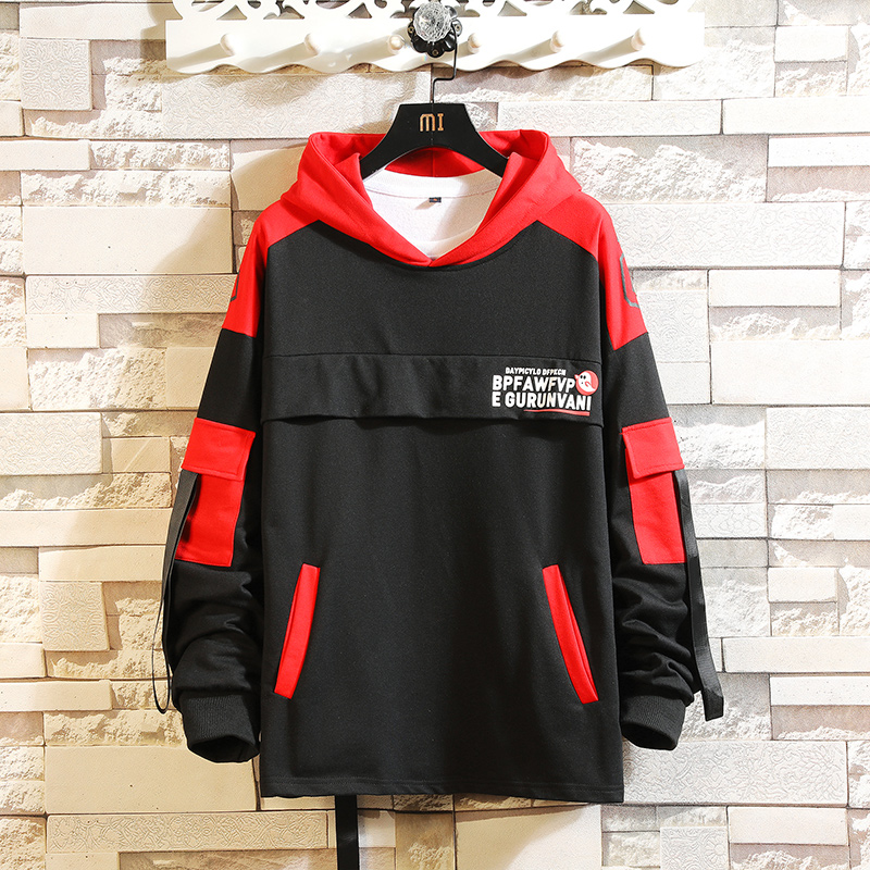 New Men's Hoodie Contrast color Patchwork Casual Hoodie Gym Bodybuilding Cotton Long Sleeve Top Hooded Shirt, Black
New Men's Hoodie Contrast color Patchwork Casual Hoodie Gym Bodybuilding Cotton Long Sleeve Top Hooded Shirt, Black
