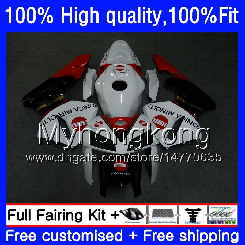 OEM Injection For HONDA CBR 600RR Red KONICA CBR600F5 600F5 600CC 2005 2006 48HM.61 CBR600RR CBR600 RR CBR 600 CC RR F5 05 06 Fairing Kit, No. 1
OEM Injection For HONDA CBR 600RR Red KONICA CBR600F5 600F5 600CC 2005 2006 48HM.61 CBR600RR CBR600 RR CBR 600 CC RR F5 05 06 Fairing Kit, No. 1