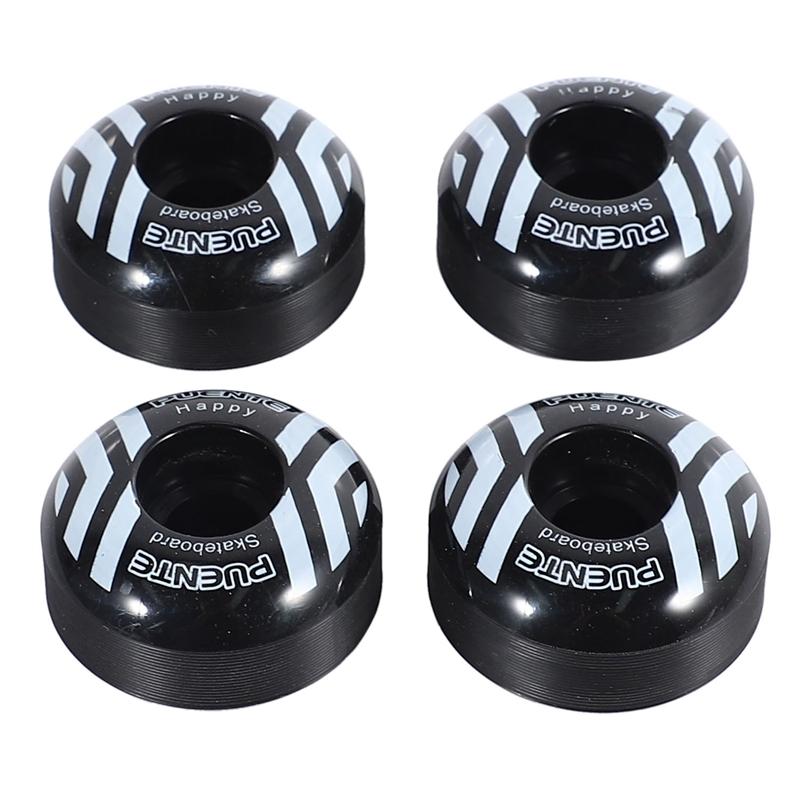 PUENTE Durable 4Pcs/ 52mm Skateboard Wheels Set Cruiser Wheels for Mini Cruiser Skateboard Longboard, Black
PUENTE Durable 4Pcs/ 52mm Skateboard Wheels Set Cruiser Wheels for Mini Cruiser Skateboard Longboard, Black