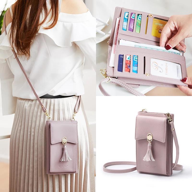 Prettyzys Summer Style Women Phone Shoulder Bag PU Leather Money Wallet Mini Chain Mobile Phone Bags Crossbody Messenger Bag, Black
Prettyzys Summer Style Women Phone Shoulder Bag PU Leather Money Wallet Mini Chain Mobile Phone Bags Crossbody Messenger Bag, Black