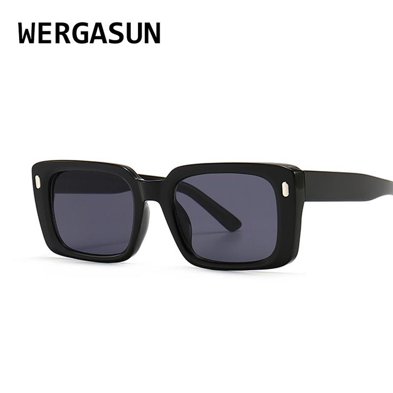 Sunglasses WERGASUN Fashion Brand Design Rectangle Men Black Leopard Summer Male Sun Glasses For Women
Sunglasses WERGASUN Fashion Brand Design Rectangle Men Black Leopard Summer Male Sun Glasses For Women