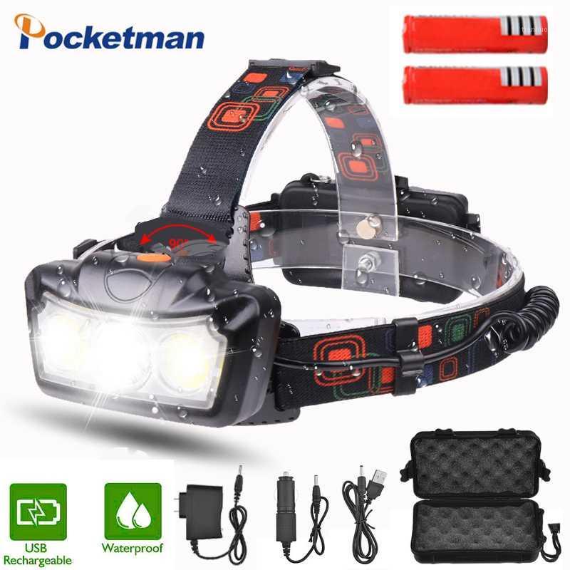 Super bright led Rechargeable Headlamp LED T6+COB headlight headlamp Torch Lanterna head light By 2*18650 battery1
Super bright led Rechargeable Headlamp LED T6+COB headlight headlamp Torch Lanterna head light By 2*18650 battery1