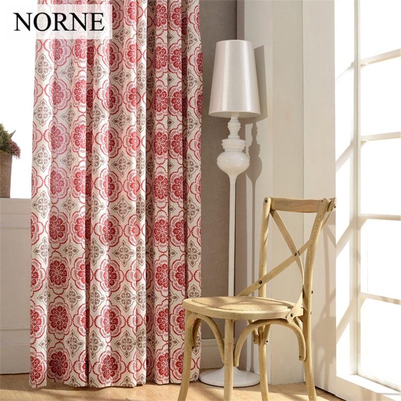 NORNE Curtains for Bedroom,Thermal Insulated,Privacy Assured,Modern Geometry Printed Window Curtains for Living Room,One Panel, Red
NORNE Curtains for Bedroom,Thermal Insulated,Privacy Assured,Modern Geometry Printed Window Curtains for Living Room,One Panel, Red