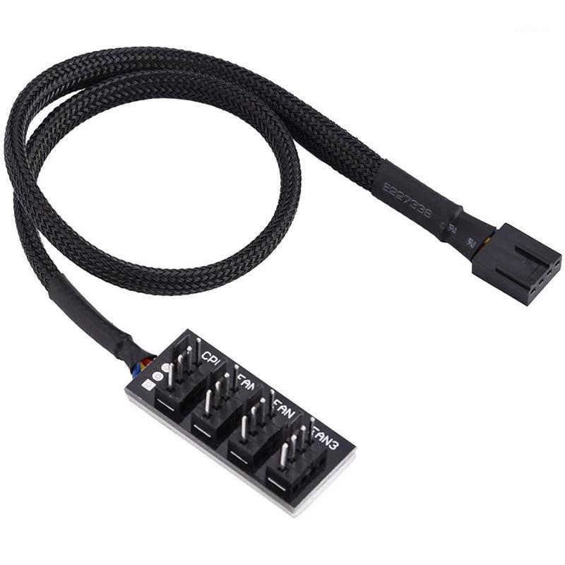 PWM Fan Hub, 4-Pin Computer CPU / Chassis Fan Power Multiplexer Connector Cable Adapter for Computer Radiator1
PWM Fan Hub, 4-Pin Computer CPU / Chassis Fan Power Multiplexer Connector Cable Adapter for Computer Radiator1