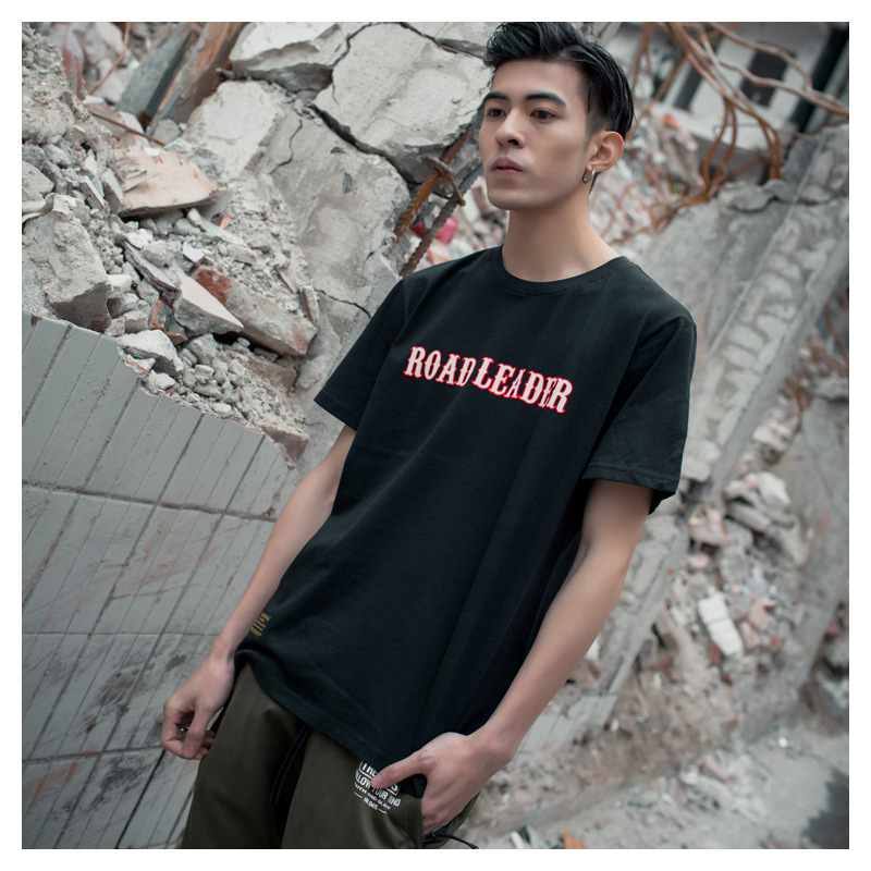 2021 New Summer Short Sleeve Men's Trendy Street Letters Skull Print Student Trend Cotton T-shirt Xrh3, Black
2021 New Summer Short Sleeve Men's Trendy Street Letters Skull Print Student Trend Cotton T-shirt Xrh3, Black