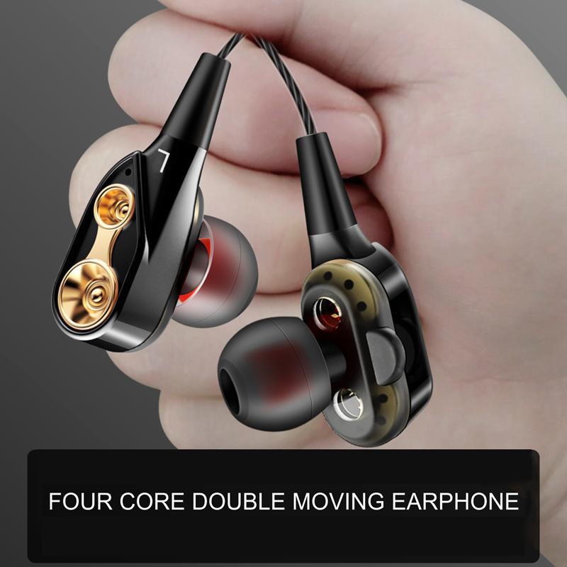 Fonge R6 Wired Earphone Dual Driver Stereo Super Bass In-Ear Earphones With Mic For 6 6Plus Phone Earphone ZT, White
Fonge R6 Wired Earphone Dual Driver Stereo Super Bass In-Ear Earphones With Mic For 6 6Plus Phone Earphone ZT, White