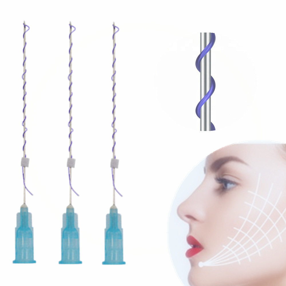 Other Beauty Equipment MONO Screw Threads PDO Thread Sharp Needles Skin Body Lifting Anti aging