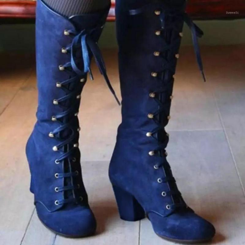 2020 Black Boots Women Shoes High Square Heels Women Casual Vintage Retro Mid-calf Boots Lace Up Thick Heels Shoes 35-431
2020 Black Boots Women Shoes High Square Heels Women Casual Vintage Retro Mid-calf Boots Lace Up Thick Heels Shoes 35-431