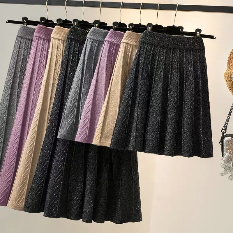 bling shiny a-line MIDI female autumn winter 2020 new mid-length black pleated elegant skirt women 4K5O, Purple-50cm
bling shiny a-line MIDI female autumn winter 2020 new mid-length black pleated elegant skirt women 4K5O, Purple-50cm